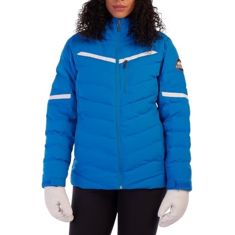 NWT SPYDER Brisk Synthetic Down Jacket Collegiate Blue